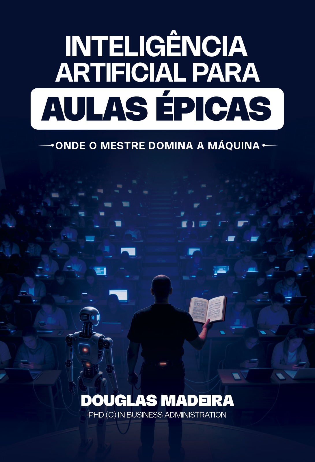 Capa do livro Inteligência Artificial para Aulas Épicas